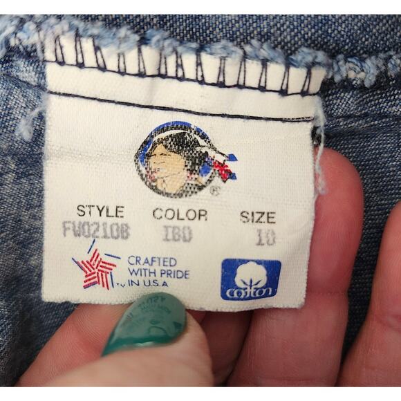 Vintage 80s Cherokee Acid Wash Jeans Women’s 10 Retro Granny Hiphop Mom USA - Picture 6 of 11